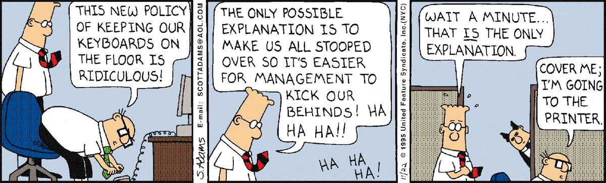 Dilbert Cartoon